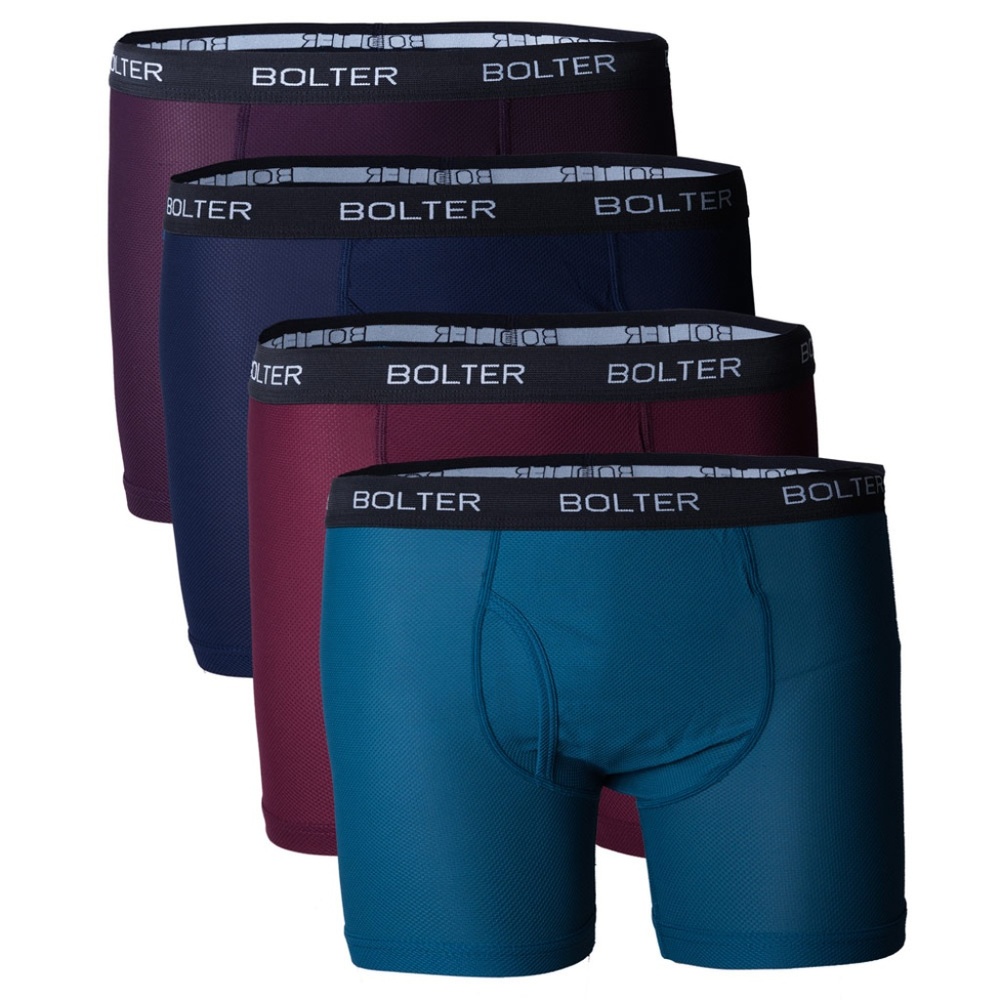 *Sale* 4-Pack Performance Boxer Briefs 9002 Dark Night New NWT